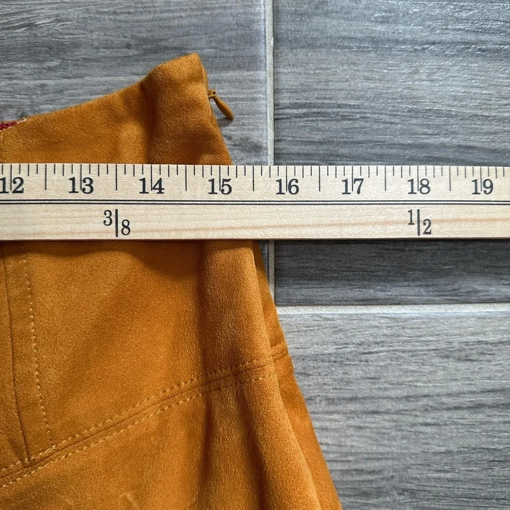 Anthropologie Golden High-Low Skirt - Picture 5 of 14